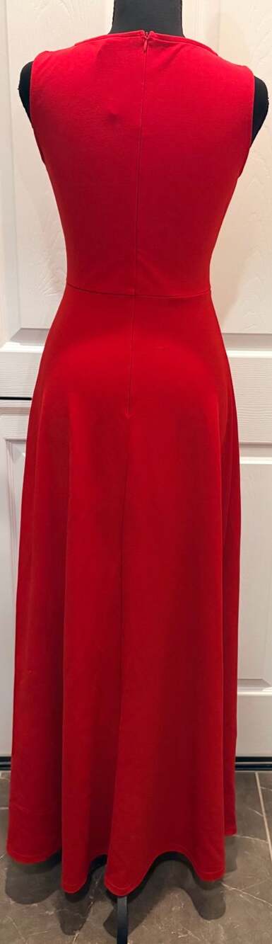 MUSHARE Women's Halter Neck Sexy Split Cocktail Maxi Long Dress, Medium (97)